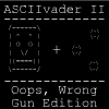 Jeu ASCIIvader II en plein ecran