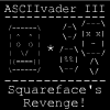 Jeu ASCIIvader III en plein ecran