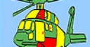 Jeu Aviation helicopter coloring