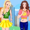 Jeu Barbie and Ellie Jogging Dressup en plein ecran