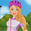 Jeu Barbie goes Cycling en plein ecran