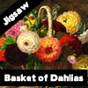 Jeu Basket of Dahlias Jigsaw en plein ecran