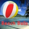 Jeu Beach balls en plein ecran
