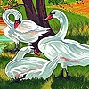 Jeu Beautiful swans slide puzzle en plein ecran