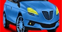 Jeu Big blue concept car coloring