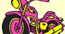 Jeu Big express motorbike coloring