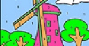 Jeu Big windmill coloring