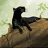 Jeu Black cat on the tree puzzle en plein ecran