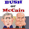 Jeu Bush or McCain? en plein ecran