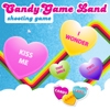 Jeu Candy Game Land shooting game en plein ecran