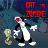 Jeu Cat vs Zombie en plein ecran
