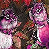 Jeu Chatty pink squirrels puzzle en plein ecran