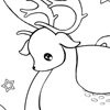 Jeu Christmas Deer Coloring en plein ecran