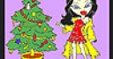 Jeu Christmas tree and jane coloring