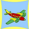 Jeu Coastal airplane coloring en plein ecran