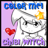 Jeu Color Me – Chibi Witch en plein ecran