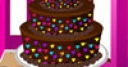 Jeu Colored Chocolate Cake