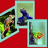 Jeu Colorful lizards puzzle en plein ecran