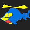 Jeu Concept fighter plane coloring en plein ecran