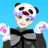 cute panda dressup game