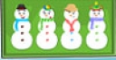 Jeu Cute Snowman Cookies