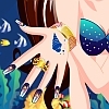 Jeu Dazzling Mermaid Nails Makeover 123GirlGames en plein ecran