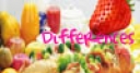 Jeu Delicious Foods Differences