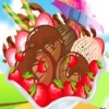 Jeu Delicious invincible Strawberry Chocolate Ice Cream en plein ecran