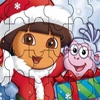 Jeu Dora Christmas Jigsaw Puzzle en plein ecran