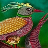 Jeu Fantastic bird in woods  puzzle en plein ecran