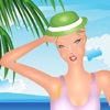 Jeu Fashion Lady on the beach en plein ecran