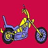 Jeu Fast harder motorbike coloring en plein ecran