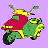 Jeu Fast street motorbike coloring en plein ecran