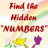 Find the hidden “NUMBERS”