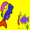 Jeu Fish Coloring Games  2 en plein ecran