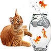 Jeu Fishes and cat slide puzzle en plein ecran
