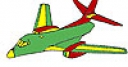 Jeu Flying airplane coloring