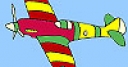 Jeu Galaxy airplane coloring