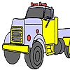 Jeu Gas truck coloring en plein ecran