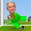 Jeu George Bush New Job :Goalkeeper en plein ecran