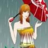 Jeu Girl In the Rain en plein ecran