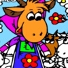 Jeu Goat Family coloring en plein ecran