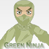 Jeu Green Ninja en plein ecran