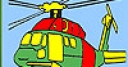 Jeu Heavy helicopter coloring