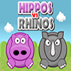 Jeu Hippos vs Rhinos en plein ecran