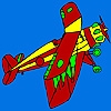 Jeu Historic aircraft coloring en plein ecran