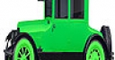 Jeu Historic green car coloring
