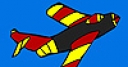 Jeu Hot Flying jet coloring