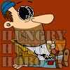 Jeu Hungry Hungry Hobo en plein ecran