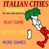 Jeu ITALIAN CITIES BREAKOUT en plein ecran